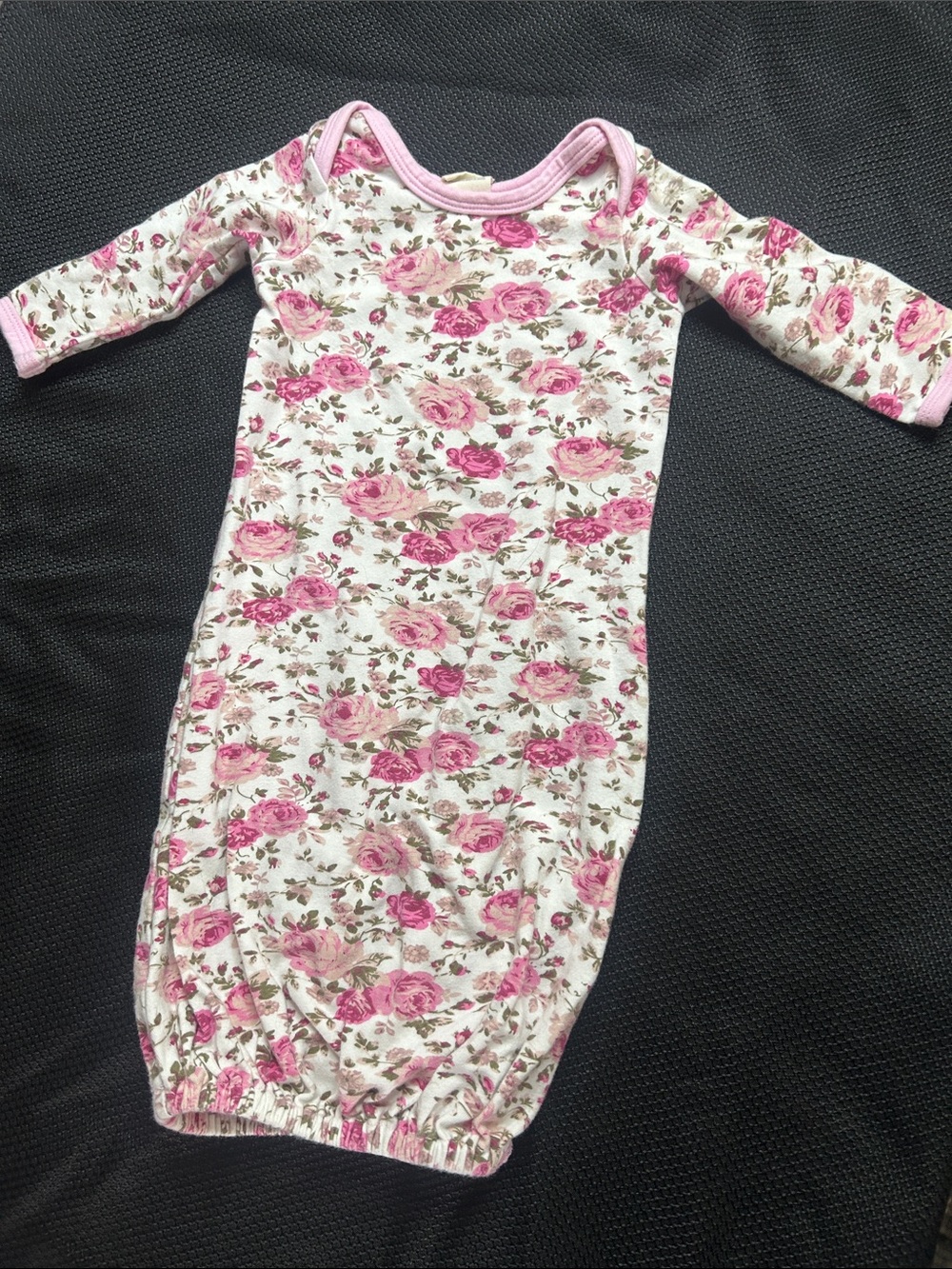 Posh Peanut Pink Rose Floral Sleep Sack